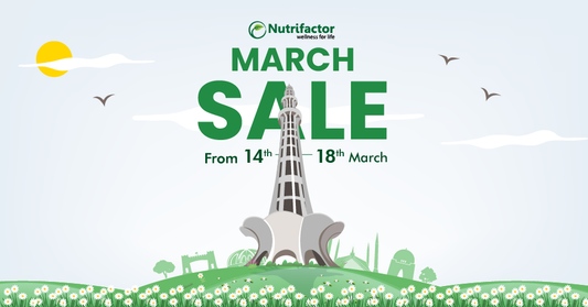 Nutrifactor's March Sale 2023—Flat 23% Discount on All Products