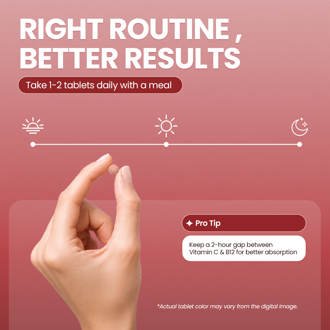 b12 injection red color Vitamin B12 | Supports Red Blood Cells Production