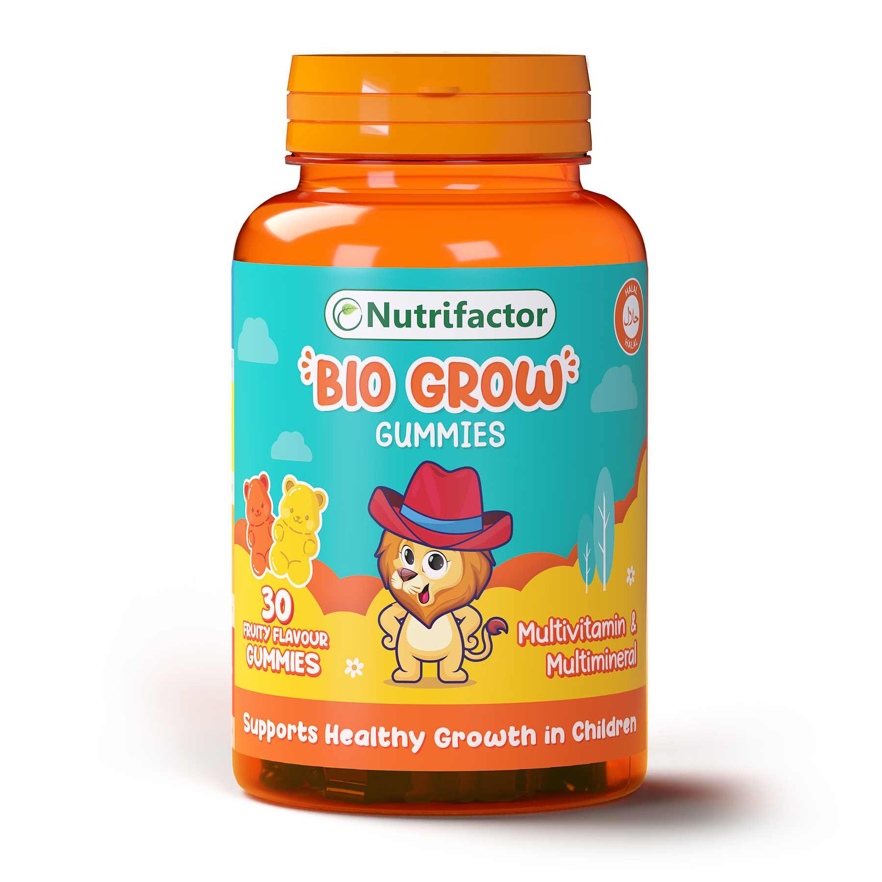 Bio Grow | Multivitamin Gummies For kids Health | Nutrifactor