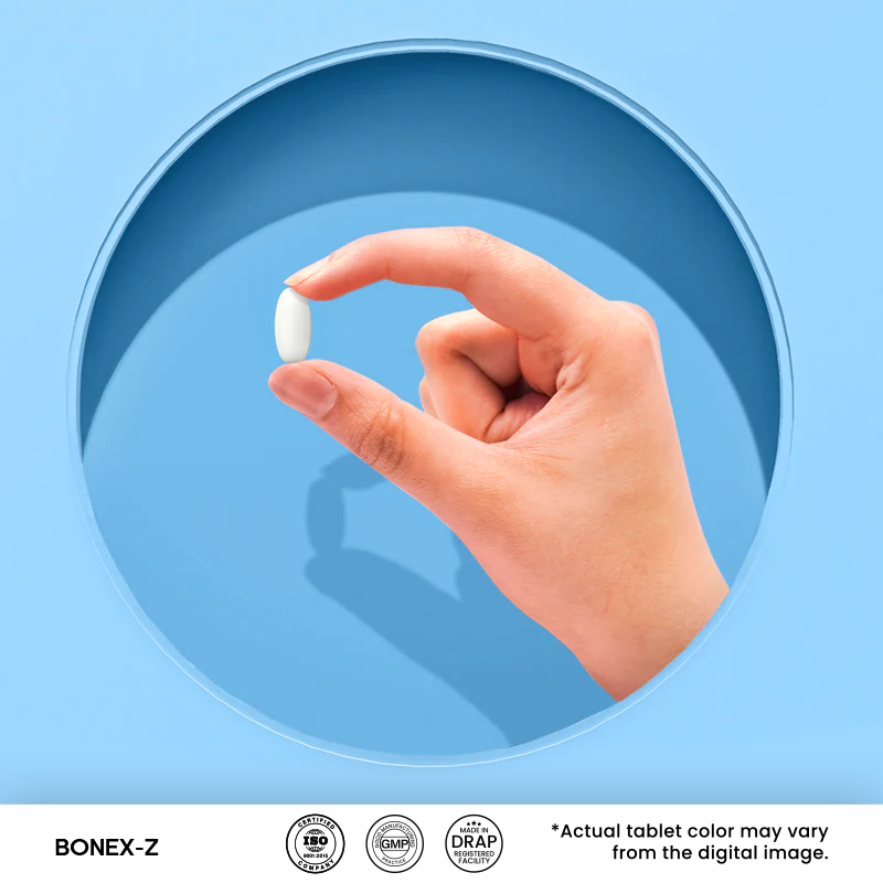 Bonex-Z | Complete Bone Health Formula with Calcium, Magnesium, Zinc ...
