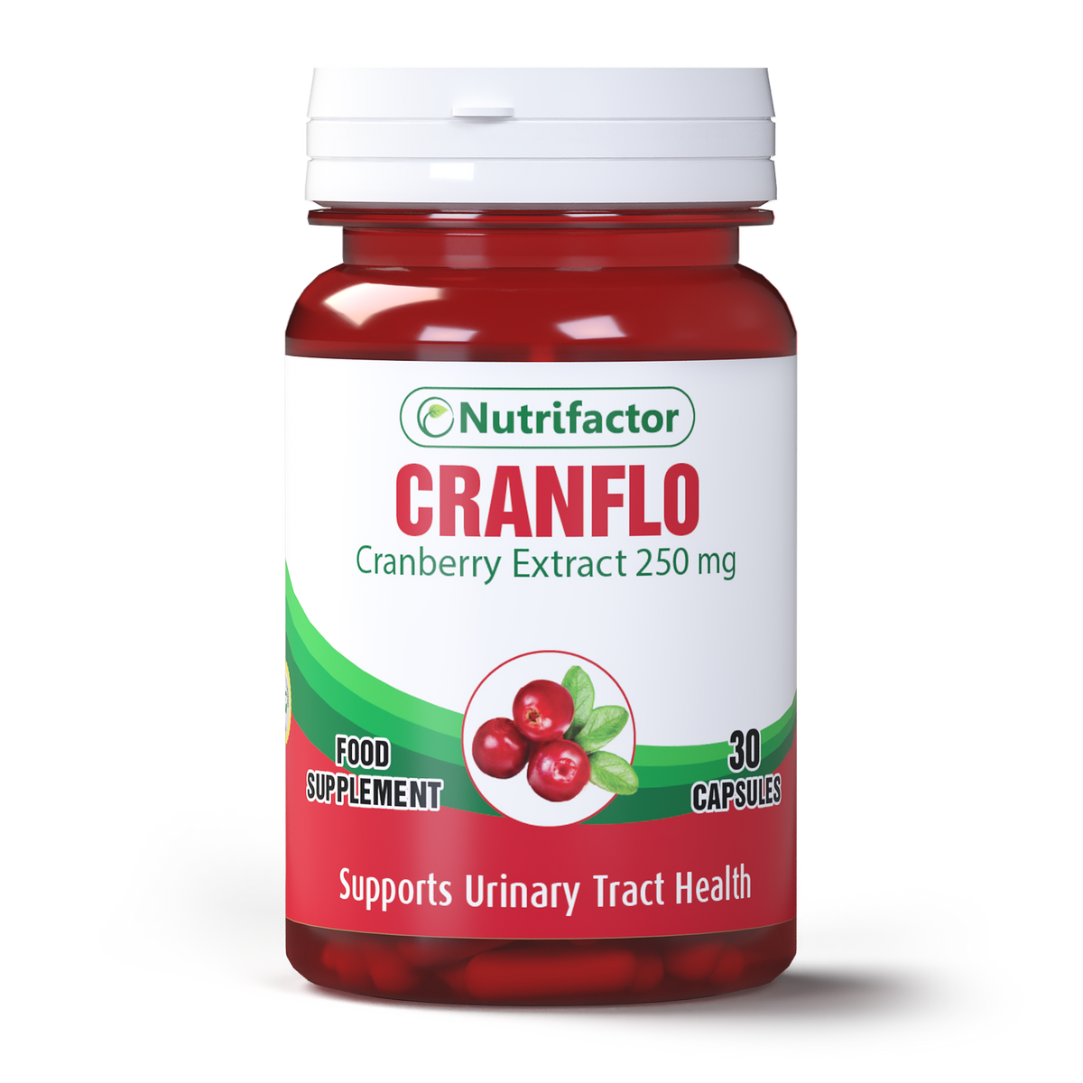 Nutrifactor | CRANFLO helps to maintain healthy urinary tract