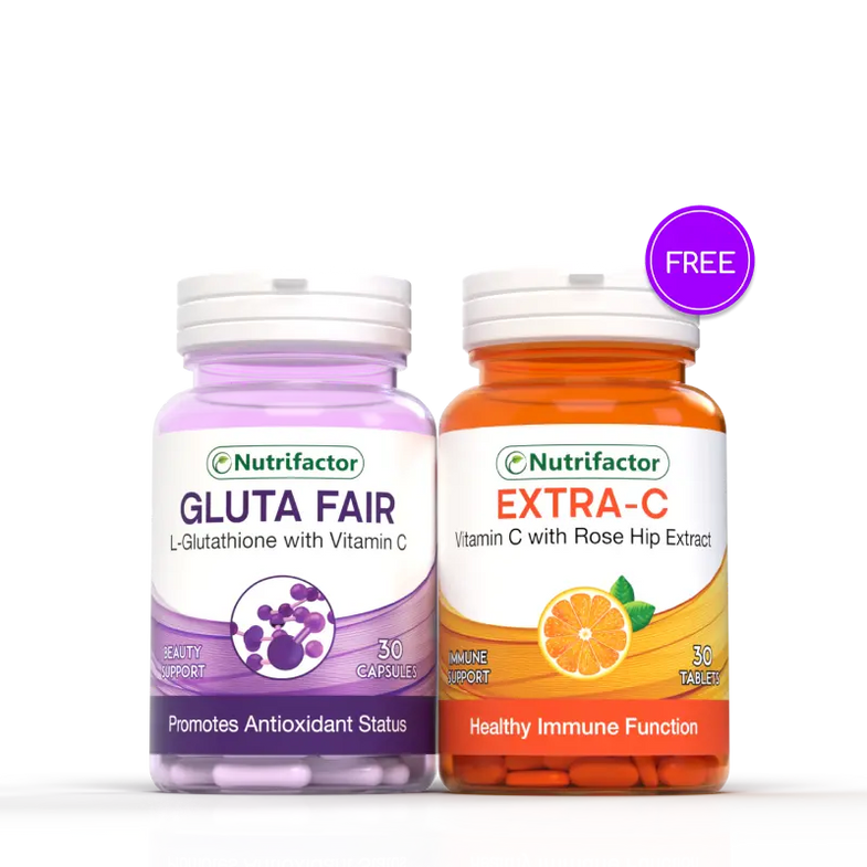 Gluta fair + Extra-C Offer – Nutrifactor