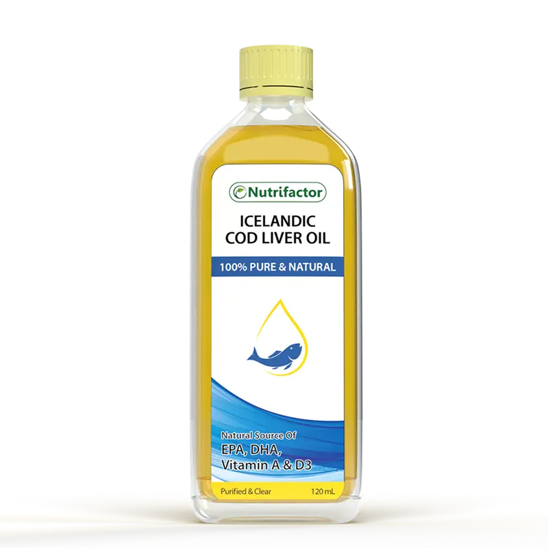 Icelandic Cod Liver Oil 120mL