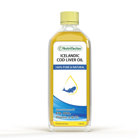 Icelandic Cod Liver Oil 120mL