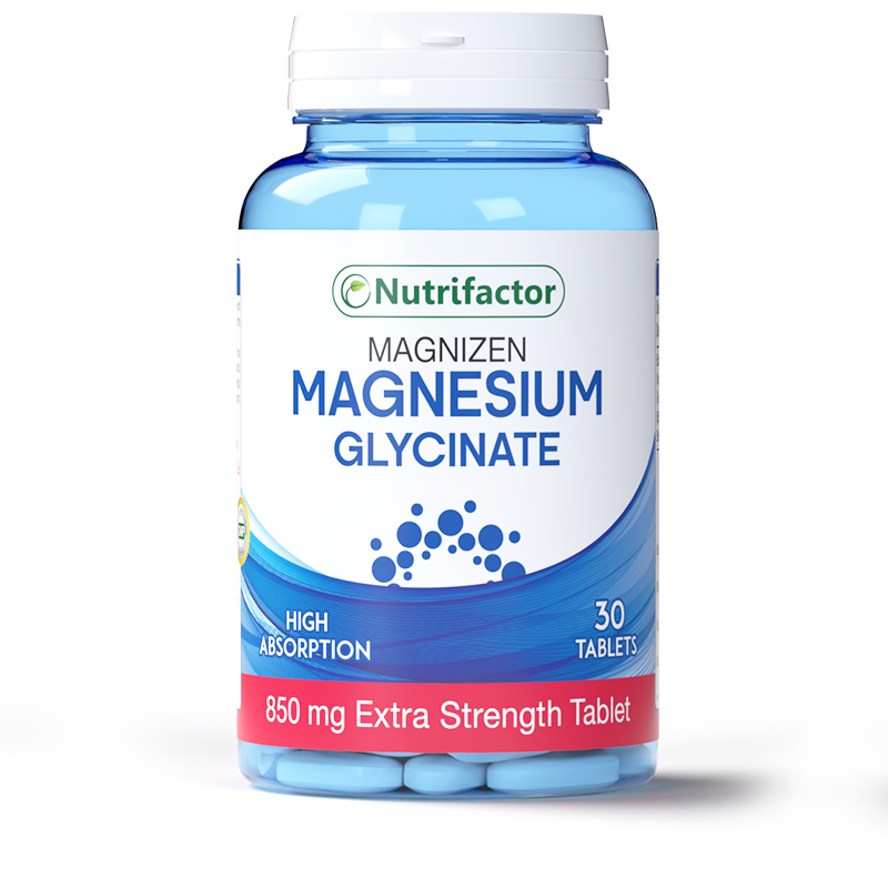 Magnium Tablet Nutrifactor's Magnizen | Best Magnesium Glycinate in Pakistan | 850 mg ...