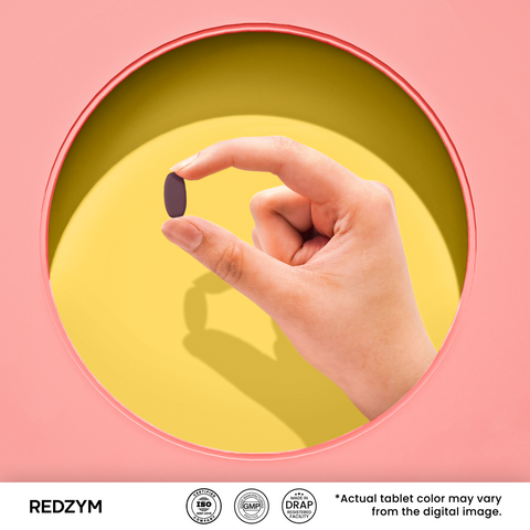 Redzym Tablet Color & Shape