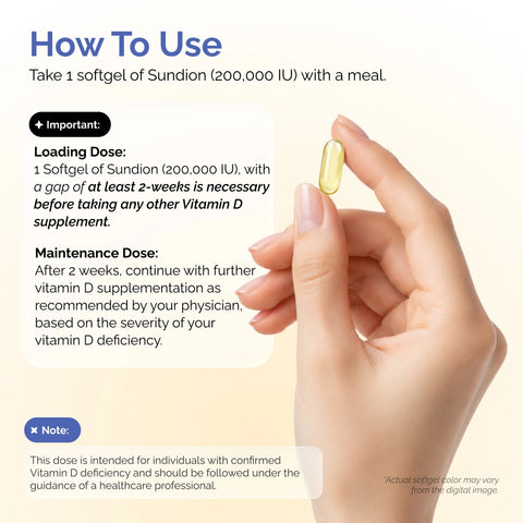 Sundion-200000 IU Vitamin D3