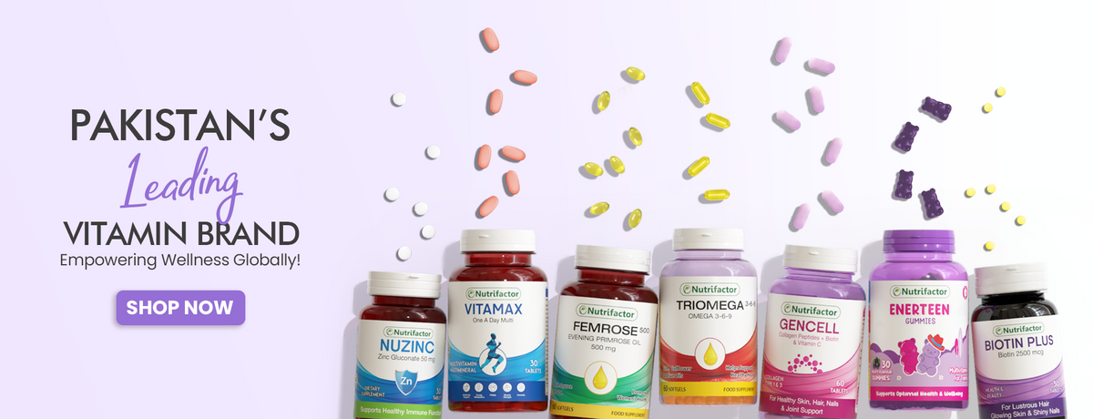 Nutrifactor | Pakistan's Leading Vitamin Brand