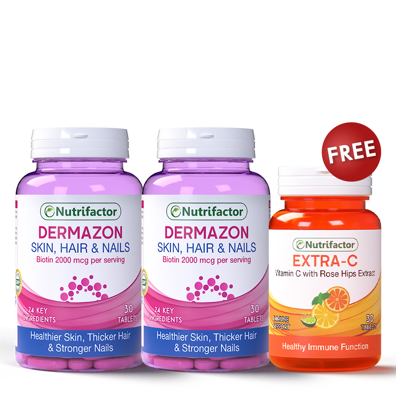 2 Dermazon + Free Extra-C Offer