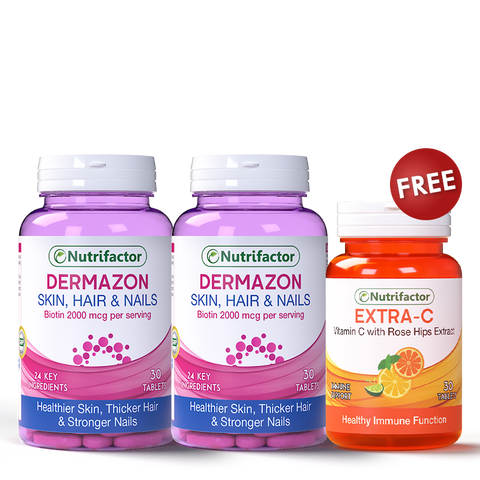 2 Dermazon + Free Extra-C Offer